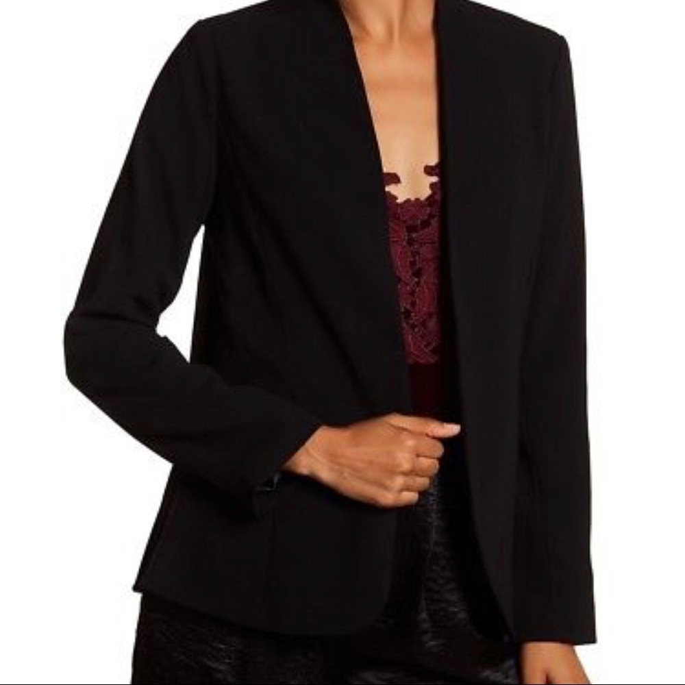 Nordstrom harlowe and graham black blazer Small
